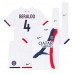 Paris Saint-Germain Lucas Beraldo #4 Bortedraktsett Barn 2025-26 Kortermet (+ Korte bukser)